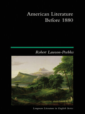 cover image of American Literature Before 1880